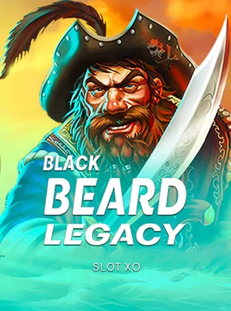 ภาพหน้าปกเกมสล็อต Black Beard Legacy ธีมโจรสลัดเคราดำ จาก Joker