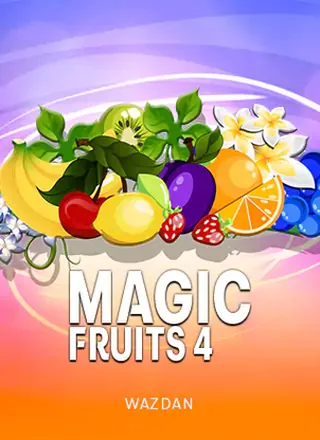 ภาพหน้าปกเกมสล็อต Magic Fruits 4 ธีมผลไม้เวทมนตร์ จาก Wazdan