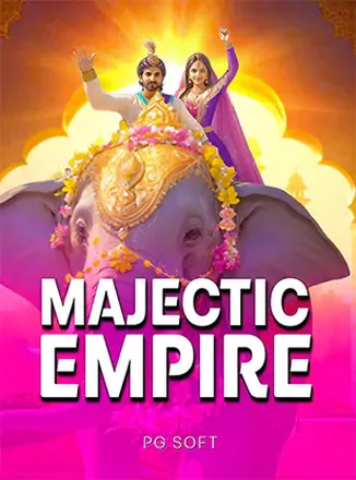 ภาพหน้าปกเกมสล็อต Majestic Empire ธีมจักรวรรดิยิ่งใหญ่ จากค่าย PG Soft