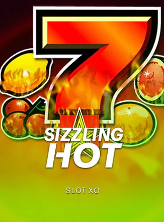 ภาพหน้าปกเกมสล็อต Sizzling Hot ธีมผลไม้ไฟคลาสสิก จาก Joker